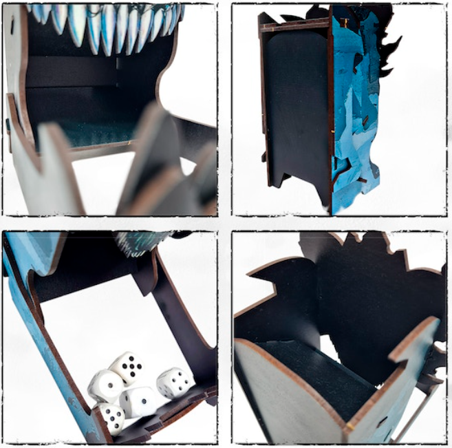 To assemble dice towers from the Spooky Accessories series - glue is ...